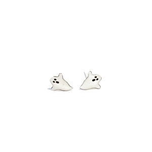 Miniature Ghost Stud Earrings
