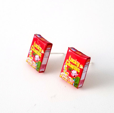 Miniature Lucky Charm Cereals Earrings