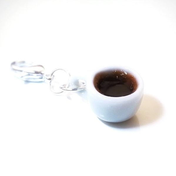 Miniature Hot Coffee Charm