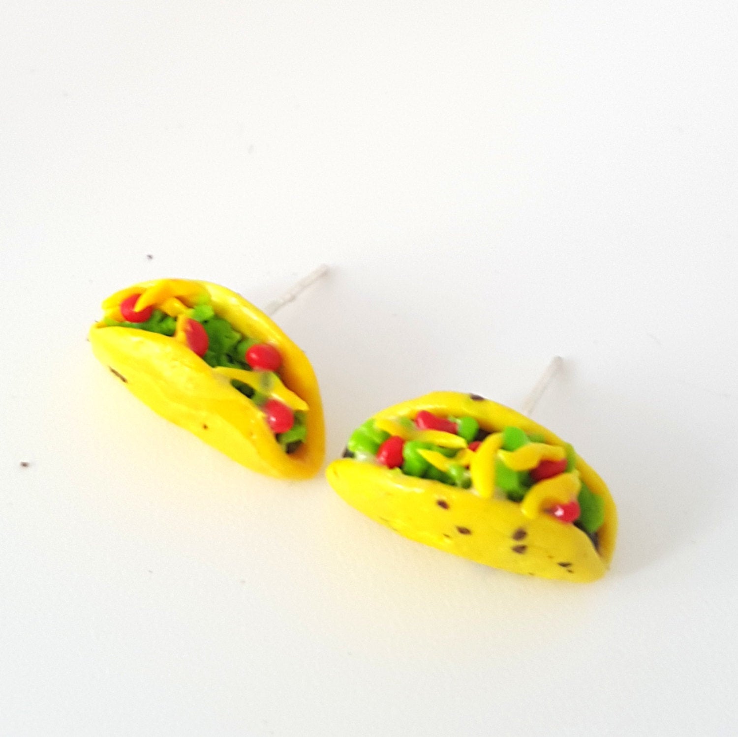 Miniature Taco Earrings