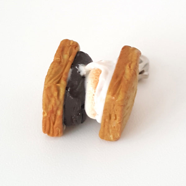 Miniature Smore Sandwich Charm