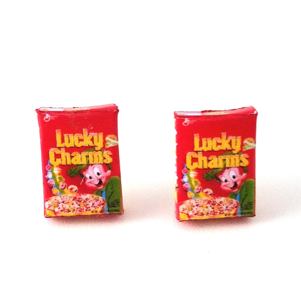 Miniature Lucky Charm Cereals Earrings